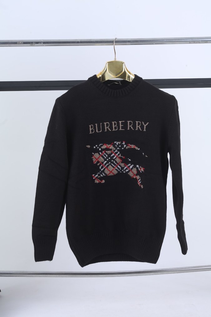 Burberry Siyah Kazak - Görsel 2