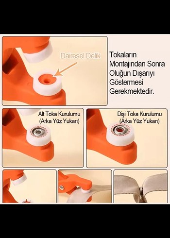 Çok kullanışlı her eve lazım çıt çıtı seti - Görsel 2