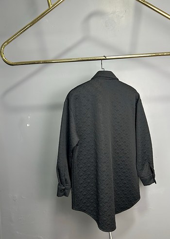 Düğmeli Uzun Kollu Keten Kadın Ceket - Görsel 6