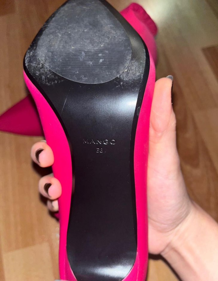 Pembe Stiletto Topuklu Kadın Bot - Görsel 4