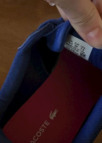 Lacoste Kadın Lacivert Spor Ayakkabı - Görsel 2