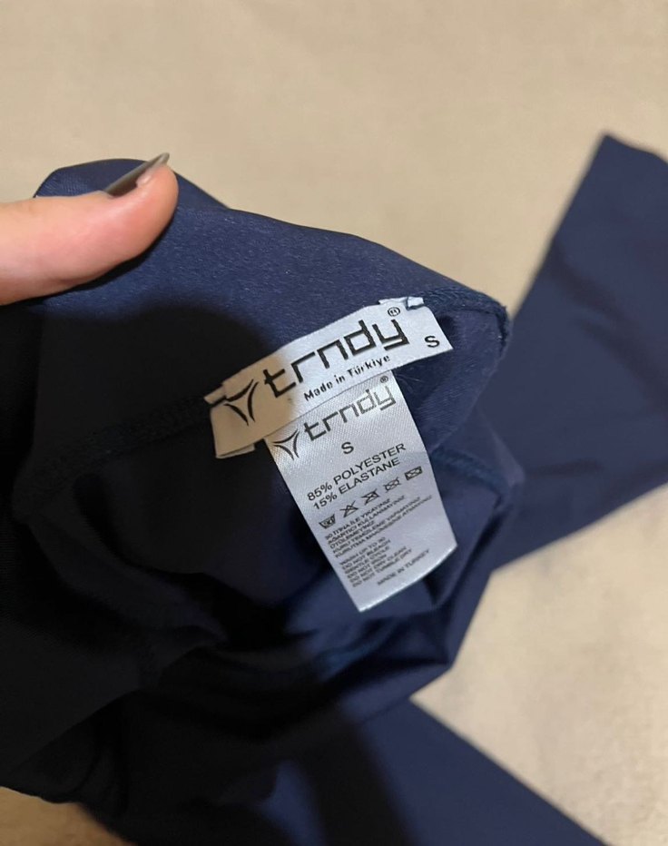 lacivert Normal Boy Hamile Eşofman Altı - Görsel 4