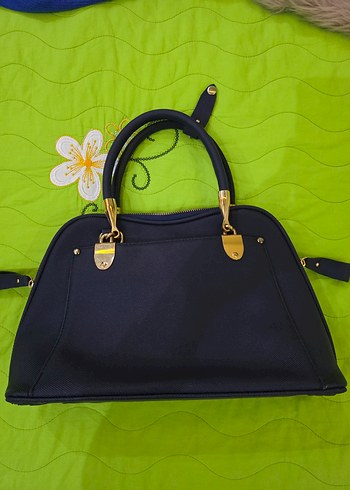 lacivert kol çantası - Görsel 3