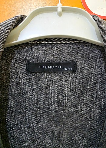 Gri Düğmeli Kolsuz Denim yelek - Görsel 2