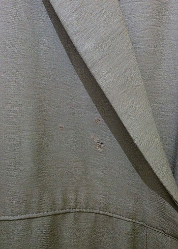 haki midi elbise - Görsel 3