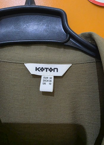 haki midi elbise - Görsel 4