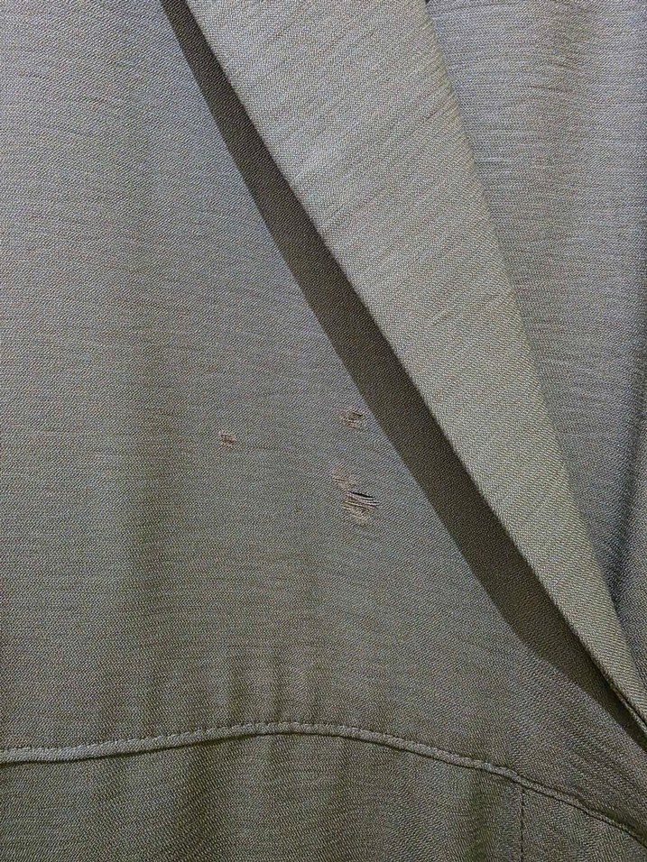 haki midi elbise - Görsel 3