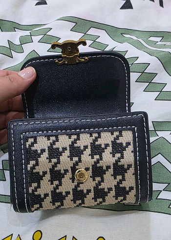 Kahverengi Desenli Kadın Cüzdan kartlık - Görsel 2