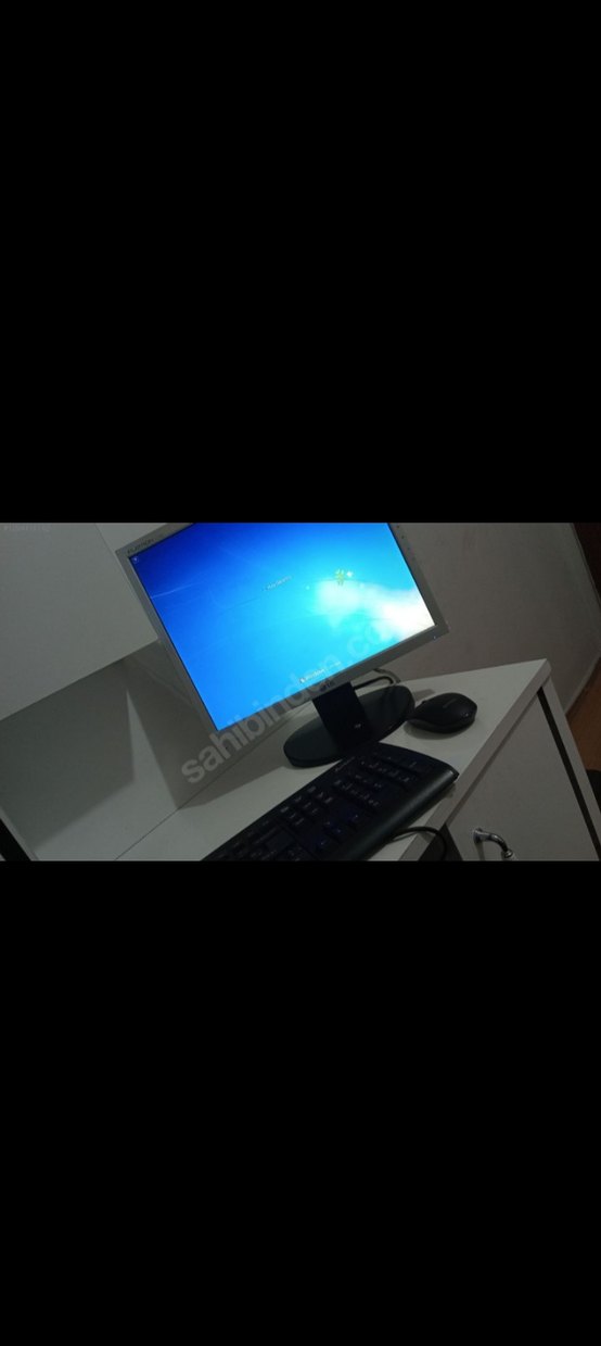 Mavi Renkli Bilgisayar Monitörü - Görsel 3