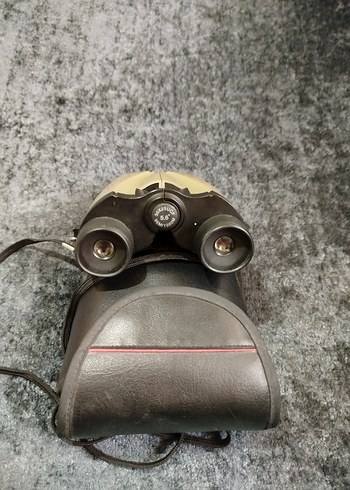 Bej ve Gri Kompakt Dürbün tasco el dürbünü - Görsel 2