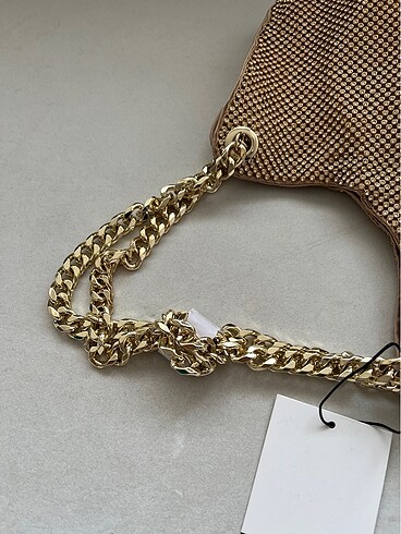 Zara Zara gold çanta