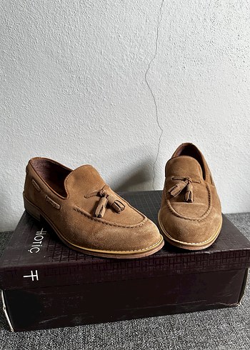 Hotiç bej rengi Püsküllü Loafer - Görsel 8