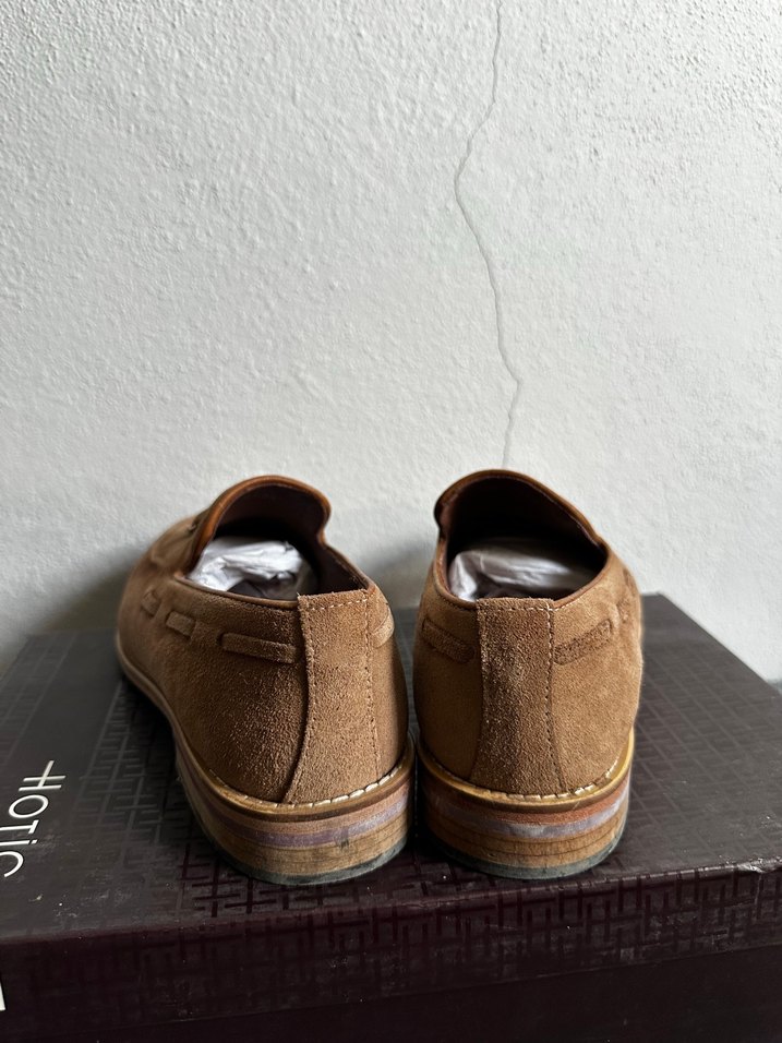 Hotiç bej rengi Püsküllü Loafer - Görsel 5