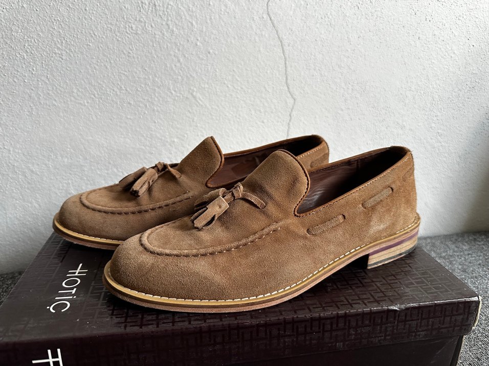 Hotiç bej rengi Püsküllü Loafer - Görsel 4