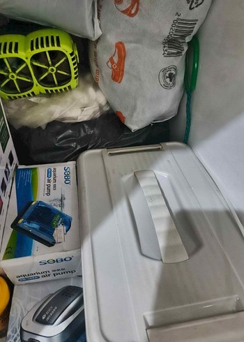 Gri Akvaryum ve Standı - Görsel 6