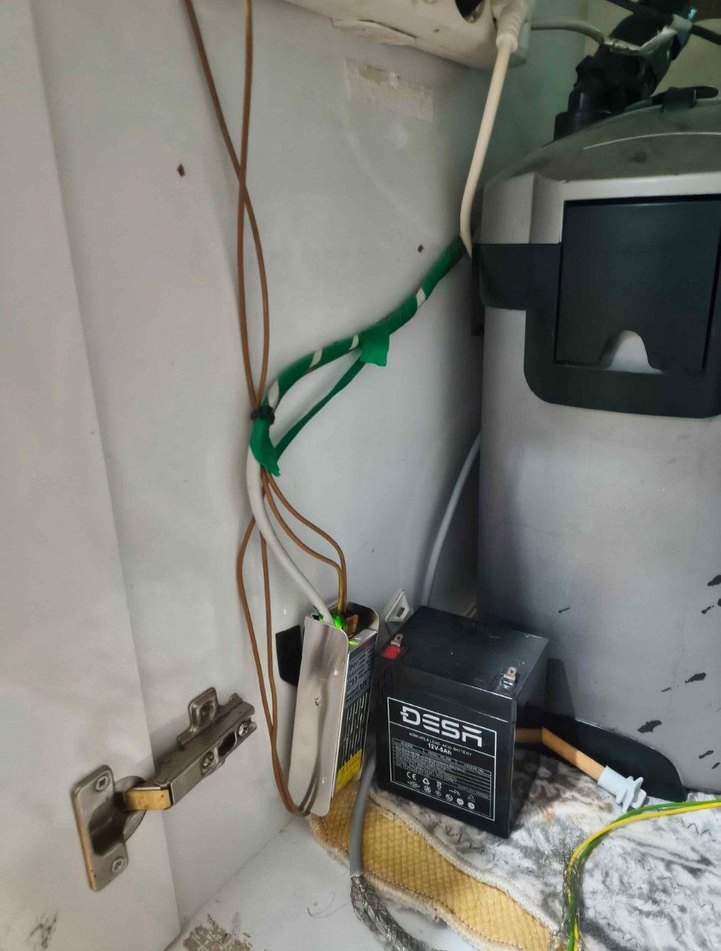 Gri Akvaryum ve Standı - Görsel 5