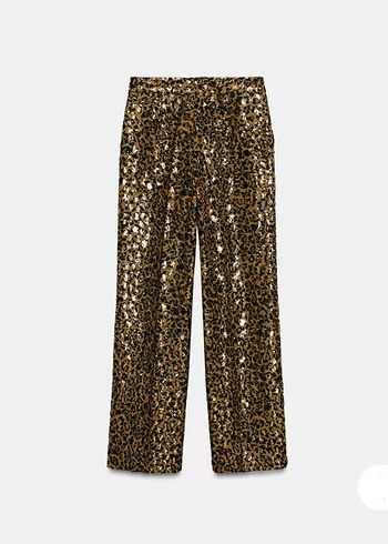 Zara pullu straight fit pantolon - Görsel 2