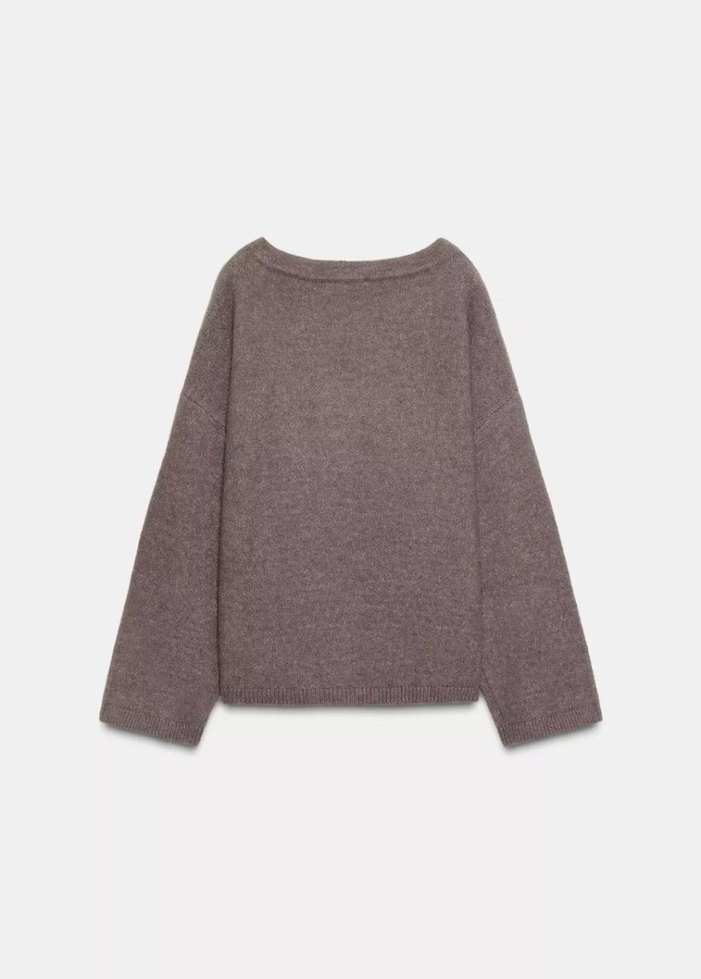 Zara broşlu kazak - Görsel 2