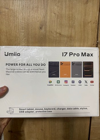 Umiio Ai 17 Pro Max 10.1" Tablet Camel - Görsel 2