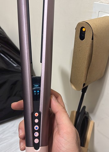 Dyson Airstrait Mor Saç Düzleştirici ÇANTALI - Görsel 2