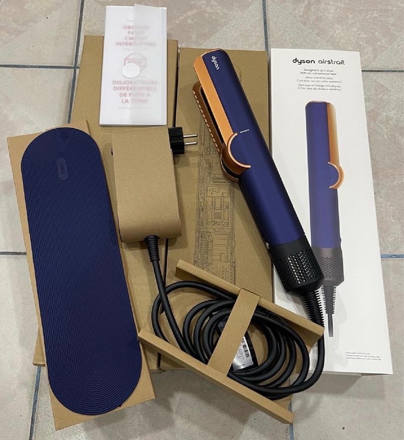 Dyson Airstrait Mavi Saç Düzleştirici ÇANTALI - Görsel 2