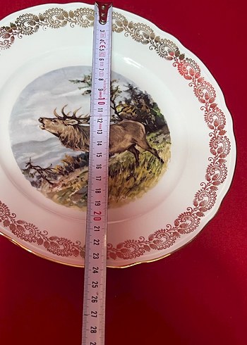 Altın Varaklı Baskılı Tabak Seti - Görsel 7