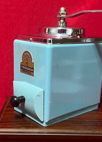 Turkuaz Renkli Armin Trosser Mokka değirmeni - Görsel 2