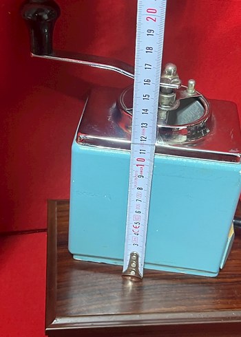 Turkuaz Renkli Armin Trosser Mokka değirmeni - Görsel 5