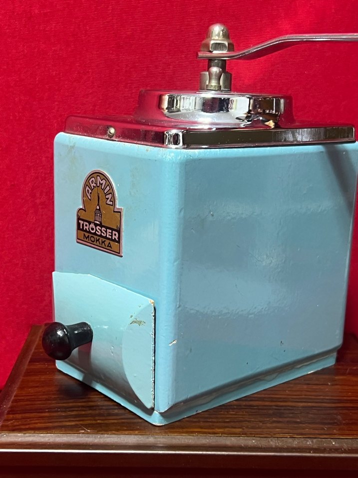 Turkuaz Renkli Armin Trosser Mokka değirmeni - Görsel 2