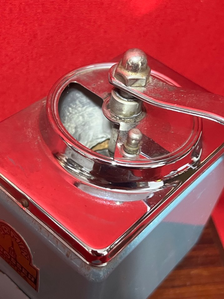 Turkuaz Renkli Armin Trosser Mokka değirmeni - Görsel 3