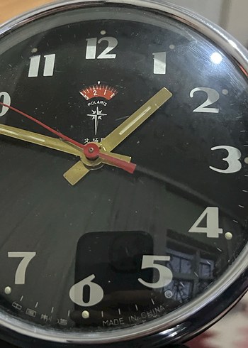 Siyah Klasik Masa Saati - Görsel 3