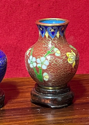 UZAK DOĞU EL SANATI MİNELİ VAZOLAR - Görsel 3