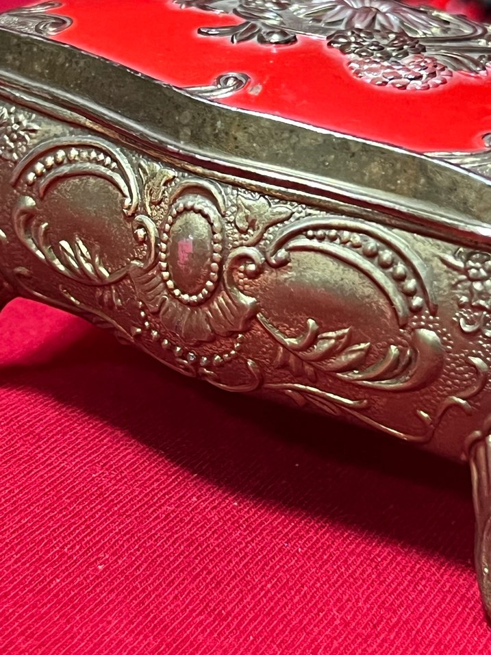 Kırmızı Parlak Dekoratif Biblo - Görsel 4