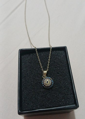 Zincir Detaylı Midi Kadın Kolye - Görsel 4