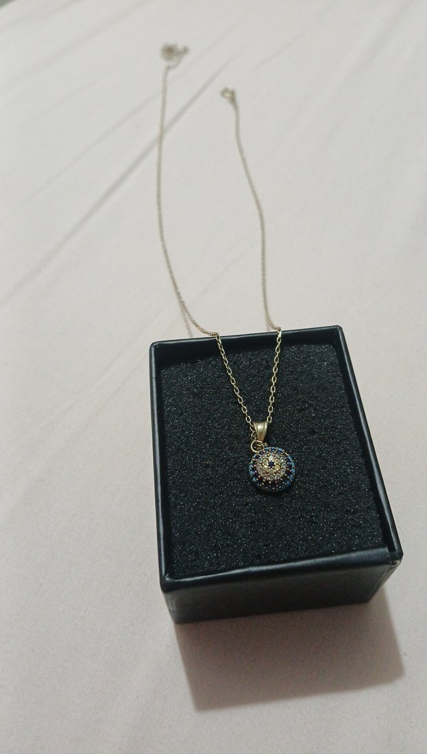 Zincir Detaylı Midi Kadın Kolye - Görsel 3