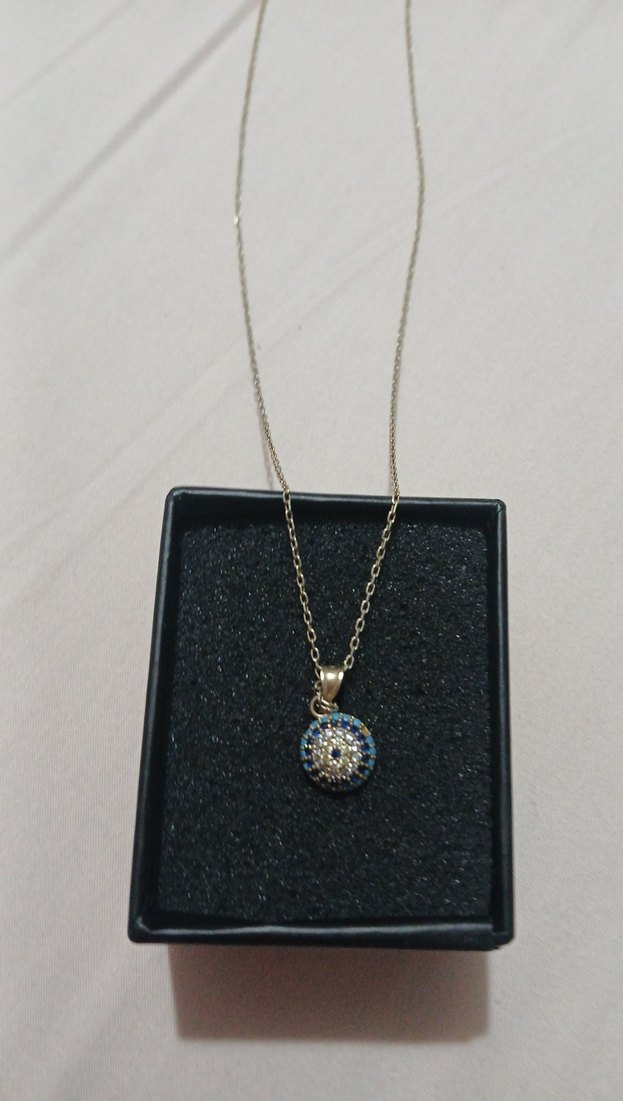 Zincir Detaylı Midi Kadın Kolye - Görsel 2