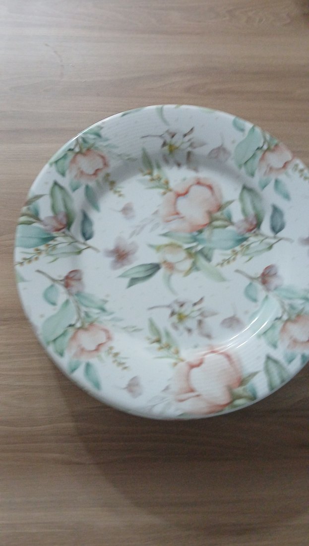 Bej Desenli Pastel Kapaklı Saklama Kabı - Görsel 2