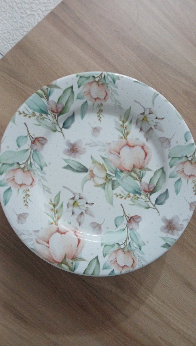 Bej Desenli Pastel Kapaklı Saklama Kabı - Görsel 5