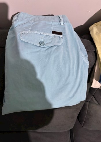 Hemingson marka Slim Fit 5 Cep Gök Mavisi Chino Pantolon - Görsel 2