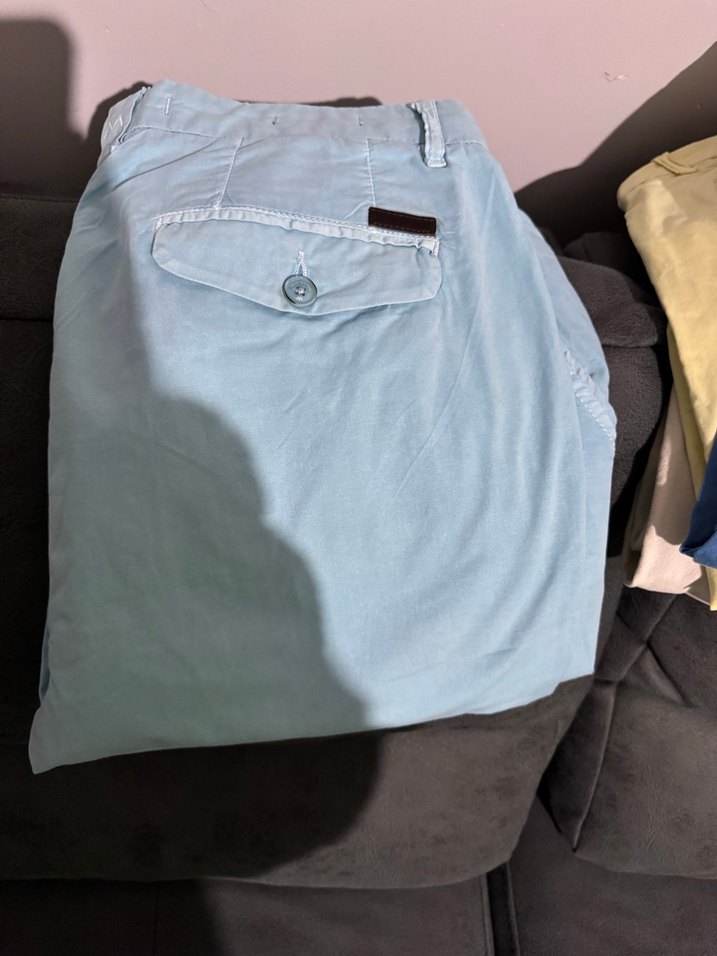 Hemingson marka Slim Fit 5 Cep Gök Mavisi Chino Pantolon - Görsel 2