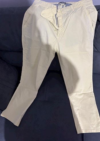 Hemington Düğmeli sarı erkek Pantolon - Görsel 3