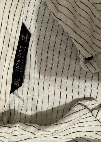 Kadın çizgiliUzun Kollu düğmeli elbise - Görsel 3