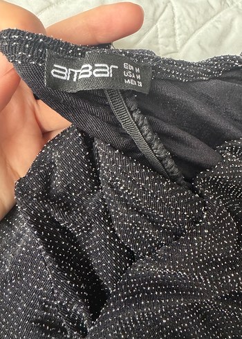 Drapeli Uzun Kollu V Yaka Gri üst - Görsel 2