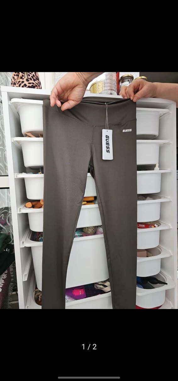 Siyah Uzun Spor Tayt - Görsel 2