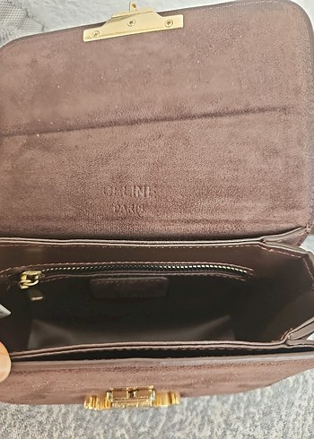 celine kahve çanta - Görsel 6