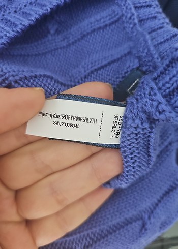 Polo by Ralph Lauren Mavi Triko Kadın Kazak - Görsel 6