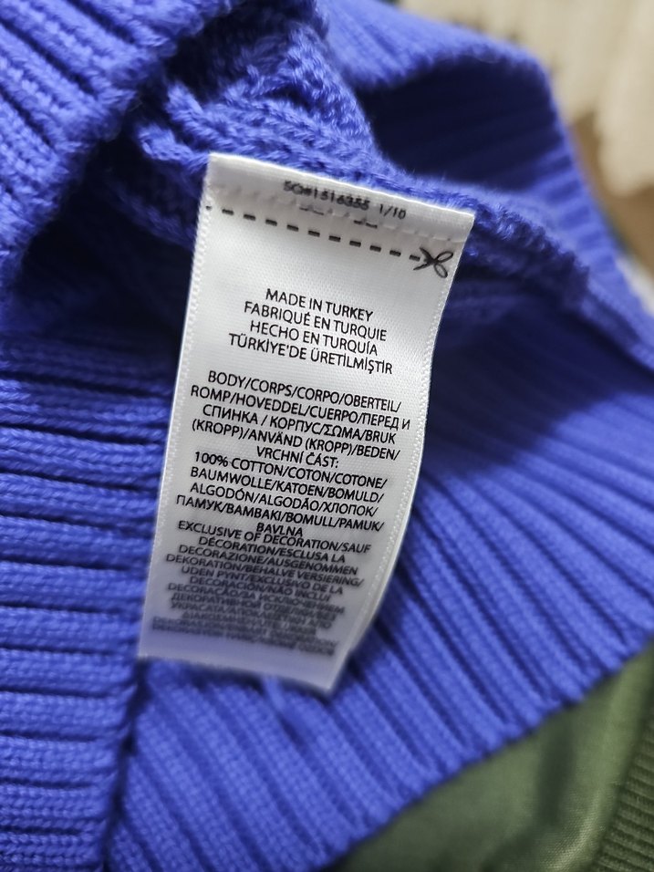 Polo by Ralph Lauren Mavi Triko Kadın Kazak - Görsel 5