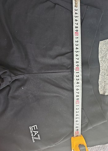 Siyah Dar Kesim EA7 Emporio Armani Eşofman Altı - Görsel 7