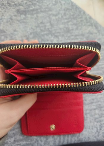 Vakko Siyah Deri Fermuarlı Kadın Cüzdanı - Görsel 5