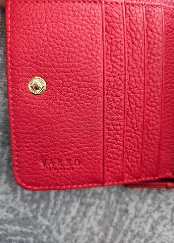 Vakko Siyah Deri Fermuarlı Kadın Cüzdanı - Görsel 7